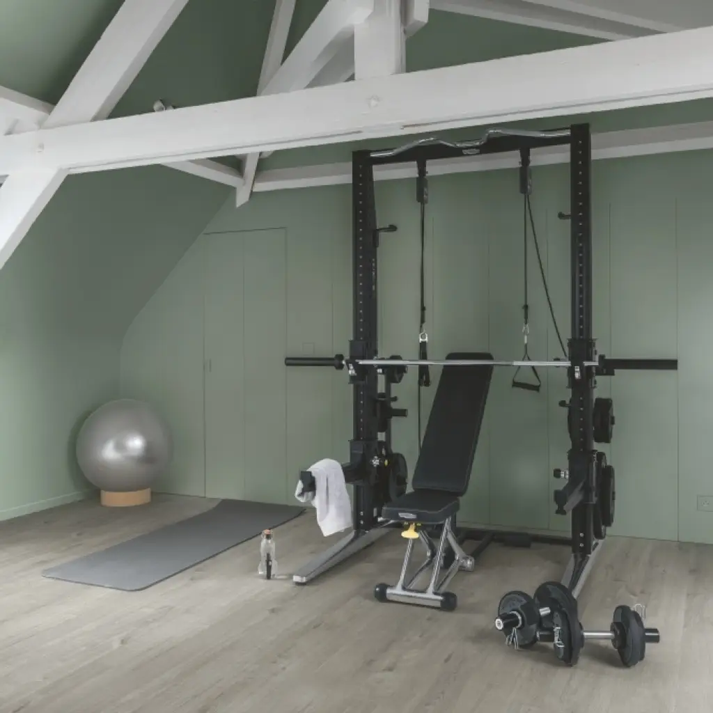 Panele winylowe SPC LVT z podkładem Dąb Bawełniany Przytulny-Szary Klasa 33 6 mm, AVMPU40202, Panele winylowe, Bloom z podkładem, Quick-Step Unilin