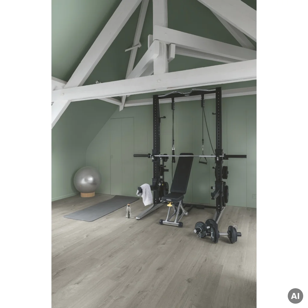 Panele winylowe SPC LVT z podkładem Dąb Bawełniany Przytulny-Szary Klasa 33 6 mm TAK, AVMPU40202, Panele winylowe, Bloom z podkładem, Quick-Step