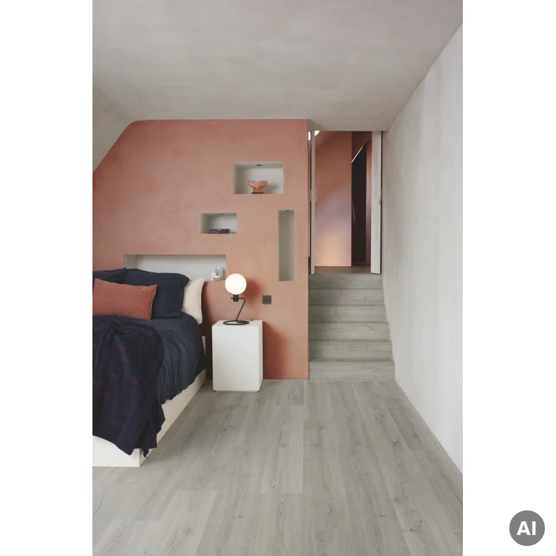 Panele winylowe SPC LVT z podkładem Botaniczny Szary Klasa