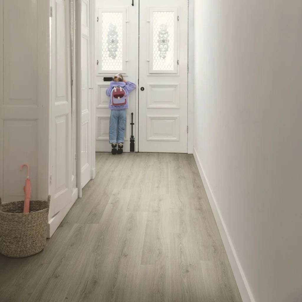 Panele winylowe SPC LVT  z podkładem Botaniczny Szary Klasa 33 6 mm TAK, AVMPU40237, Panele winylowe, Bloom z podkładem, Quick-Step Unilin