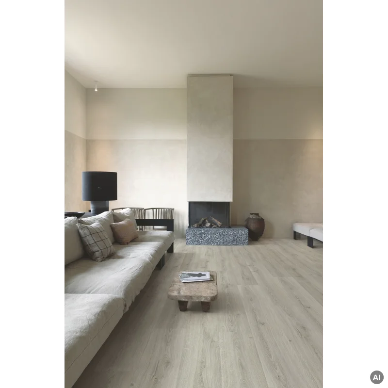Panele winylowe SPC LVT z podkładem Botaniczny Szary Klasa