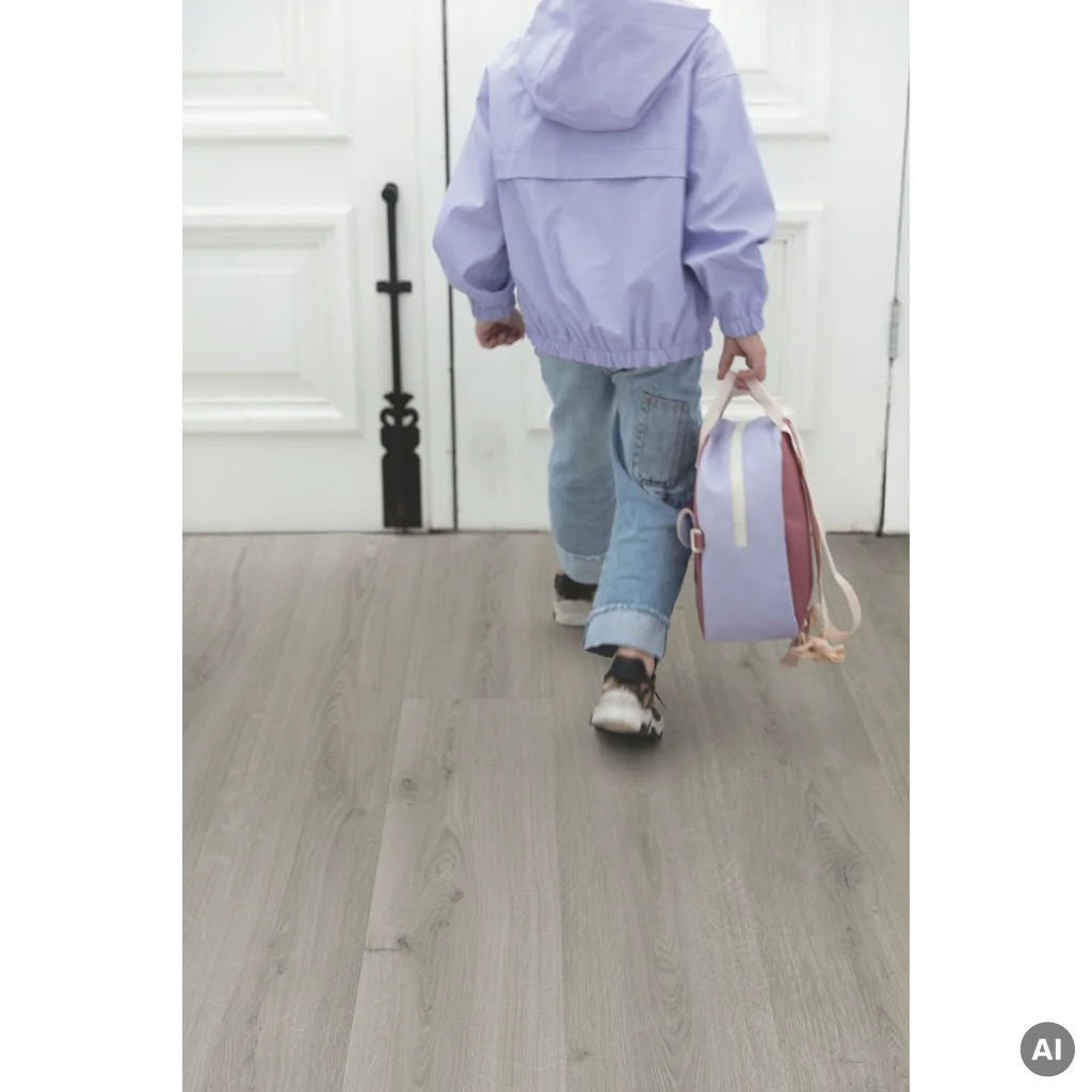 Panele winylowe SPC LVT  z podkładem Botaniczny Szary Klasa 33 6 mm TAK, AVMPU40237, Panele winylowe, Bloom z podkładem, Quick-Step