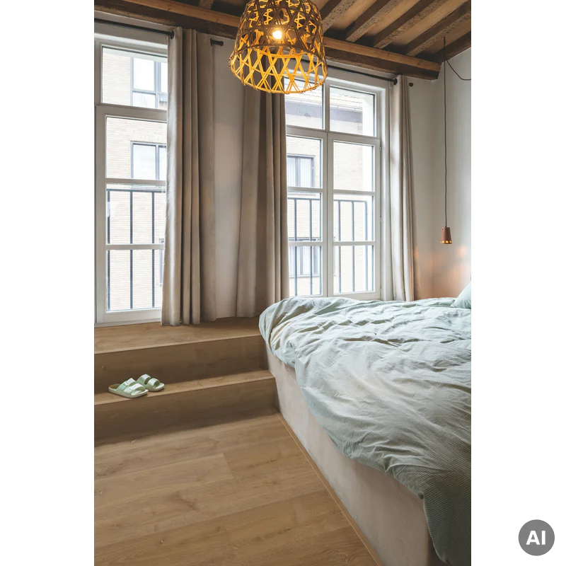 Panele winylowe SPC LVT z podkładem Elegancki Dąb Przydymi