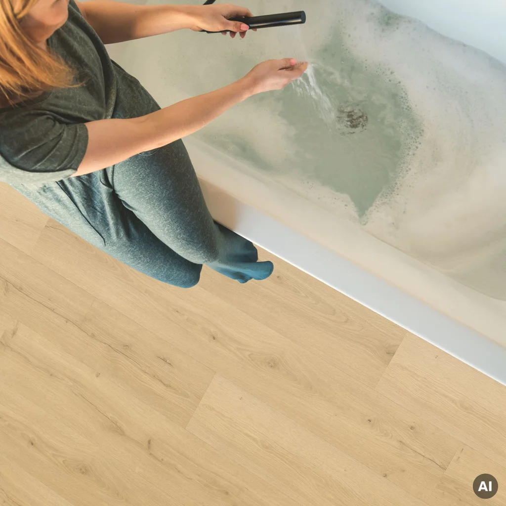 Panele winylowe SPC LVT z podkładem Dąb Szczotkowany Beżowy  Klasa 33 6 mm TAK, AVMPU40319, Panele winylowe, Bloom z podkładem, Quick-Step