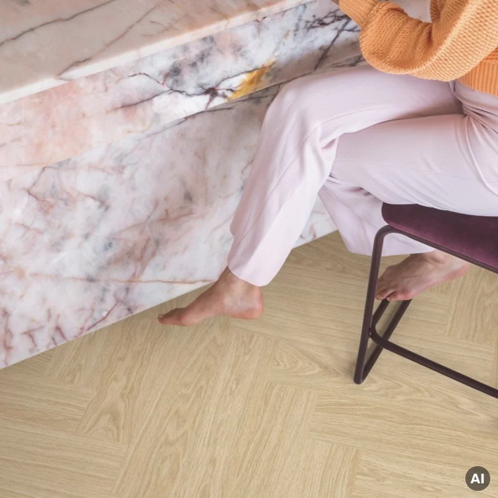Panele winylowe SPC LVT z podkładem Jodełka Dąb Rumiany HB Klasa 33 6 mm TAK, AVHBU40359, Panele winylowe, Ciro Herringbone, Quick-Step
