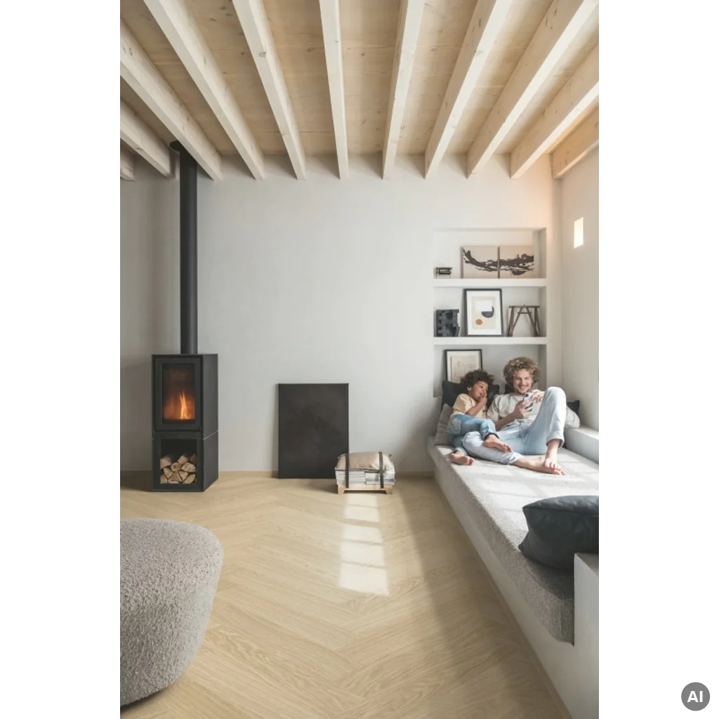 Panele winylowe SPC LVT z podkładem Jodełka Dąb Rumiany HB Klasa 33 6 mm TAK, AVHBU40359, Panele winylowe, Ciro Herringbone, Quick-Step Unilin