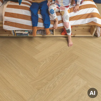 Panele winylowe SPC LVT z podkładem Jodełka Dąb Miodowy HB Klasa 33 6 mm TAK, AVHBU40360