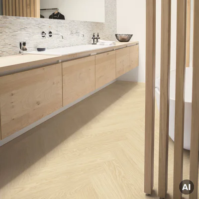 Panele winylowe SPC LVT z podkładem Jodełka Dąb Polarny HB Klasa 33 6 mm TAK, AVHBU40361