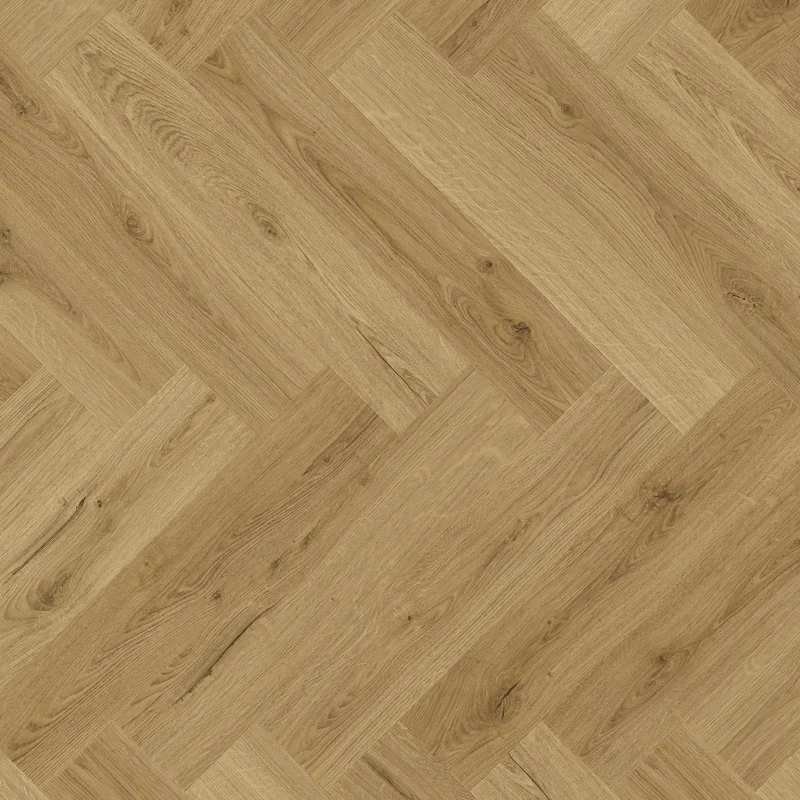 Panele winylowe SPC LVT z podkładem Jodełka Dąb Wędzony