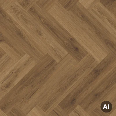 Panele winylowe SPC LVT z podkładem Jodełka Dąb Karmel Botaniczny HB Klasa 33 6 mm TAK, AVHBU40364
