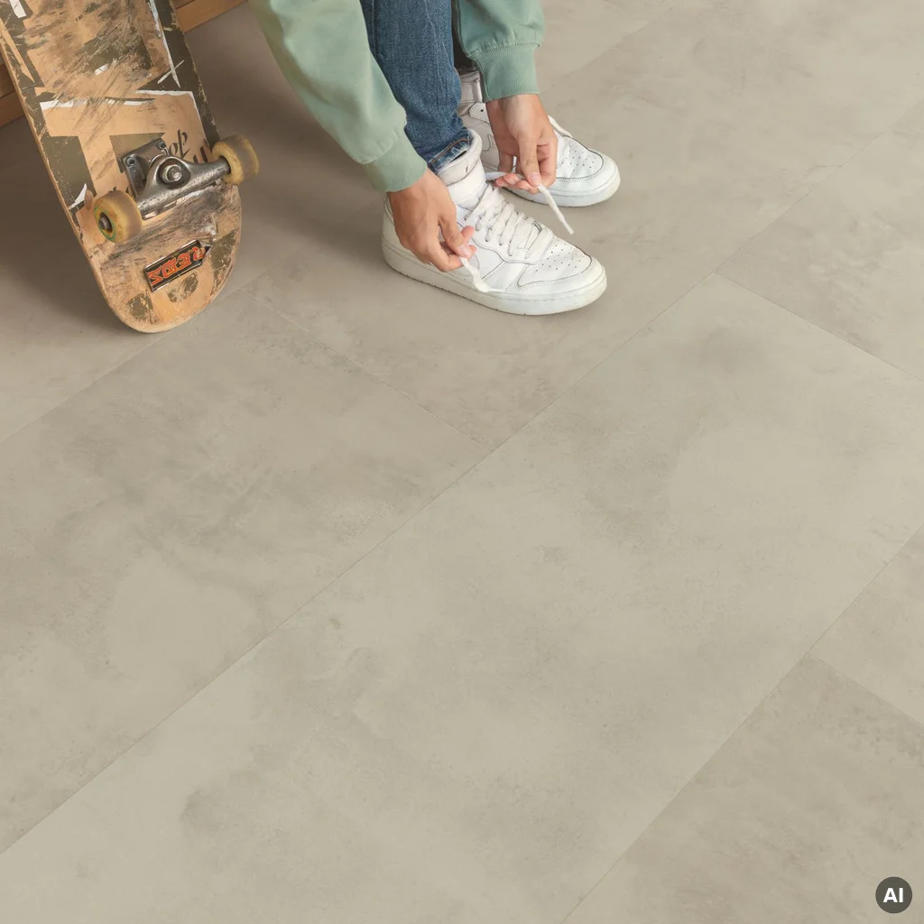 Panele podłogowe MUS5488 Beton Szary AC4 8 mm, Panele podłogowe, Muse, Quick-Step Unilin