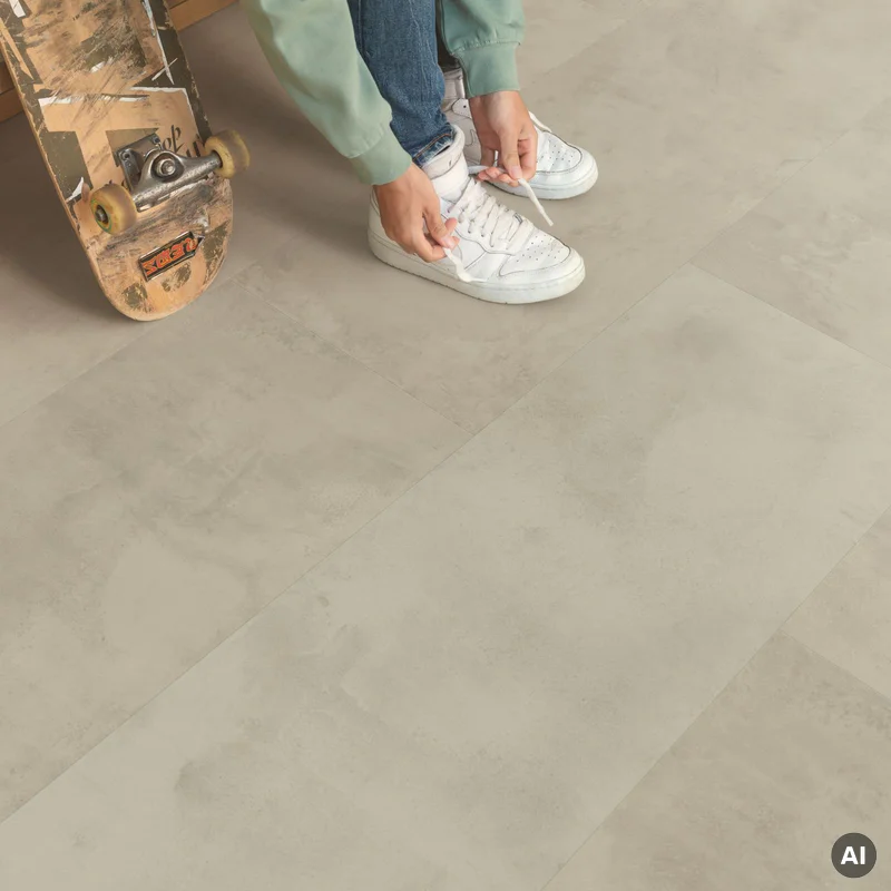 Panele podłogowe MUS5488 Beton Szary AC4 8 mm - 5