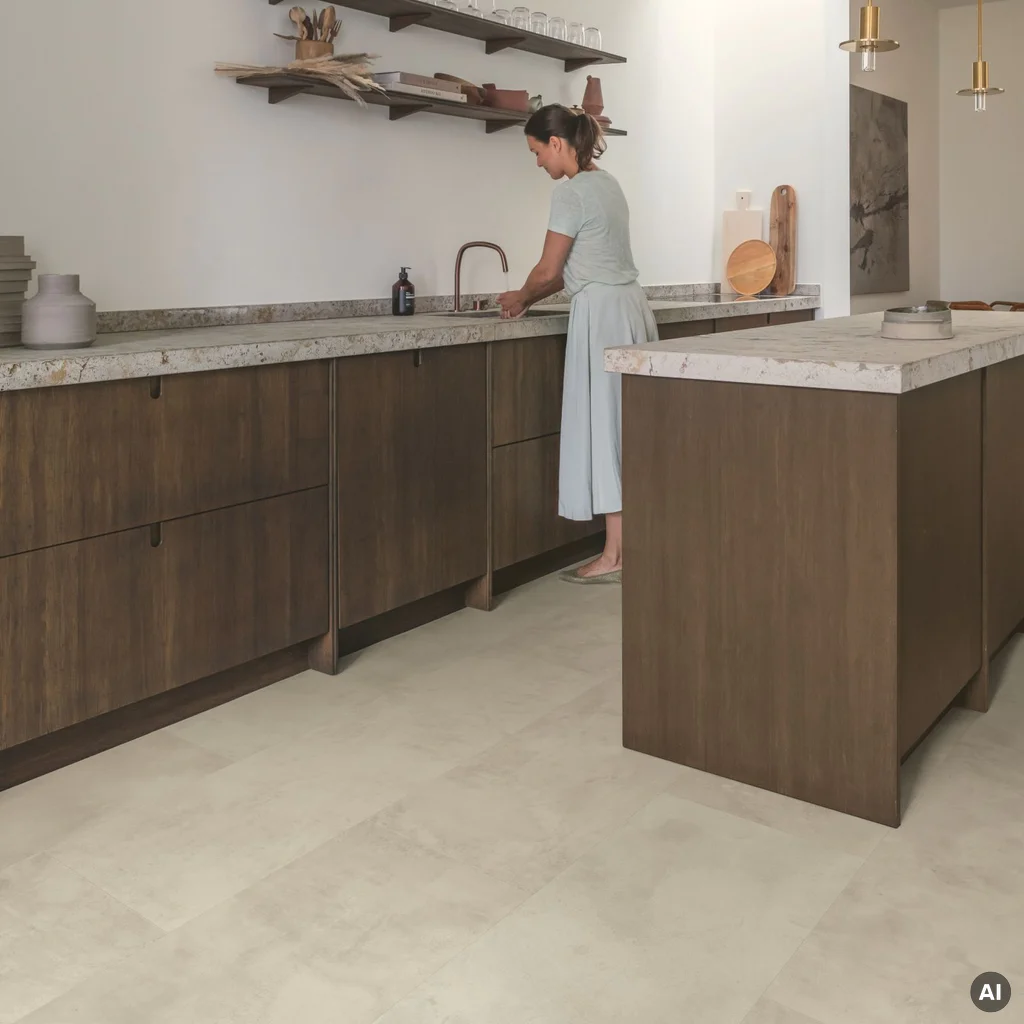 Panele podłogowe MUS5488 Beton Szary AC4 8 mm, Panele podłogowe, Muse, Quick-Step Unilin