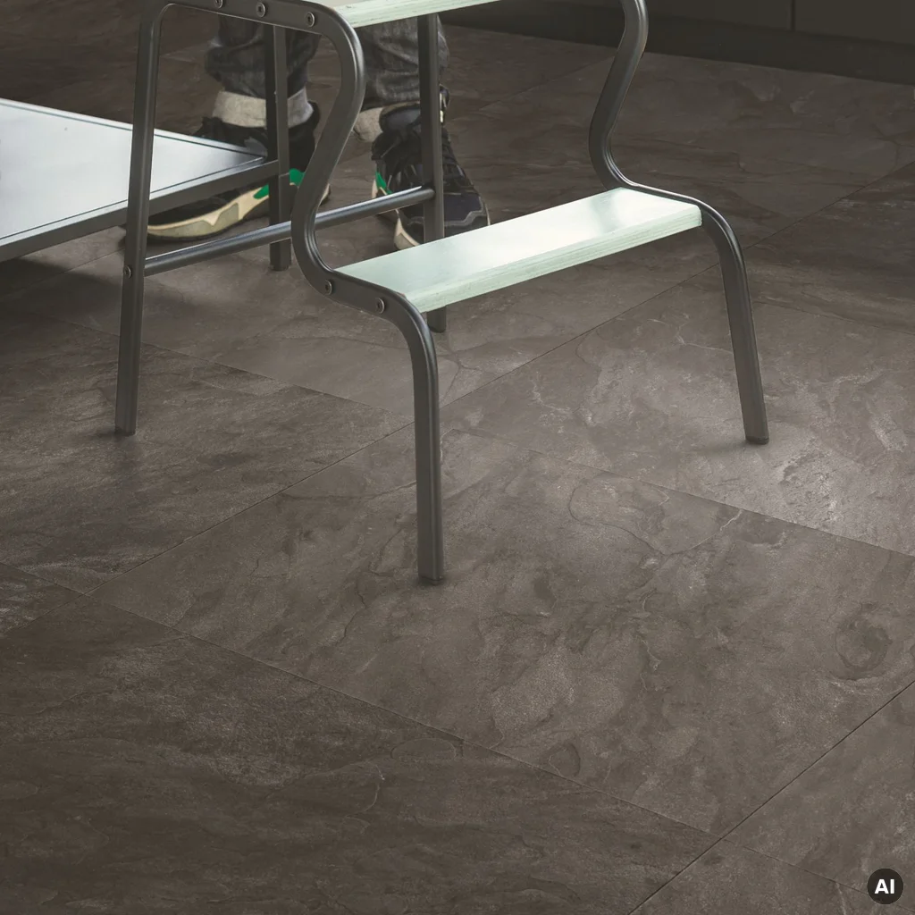 Panele podłogowe MUS5493 Łupek Szary AC4 8 mm, Panele podłogowe, Muse, Quick-Step Unilin