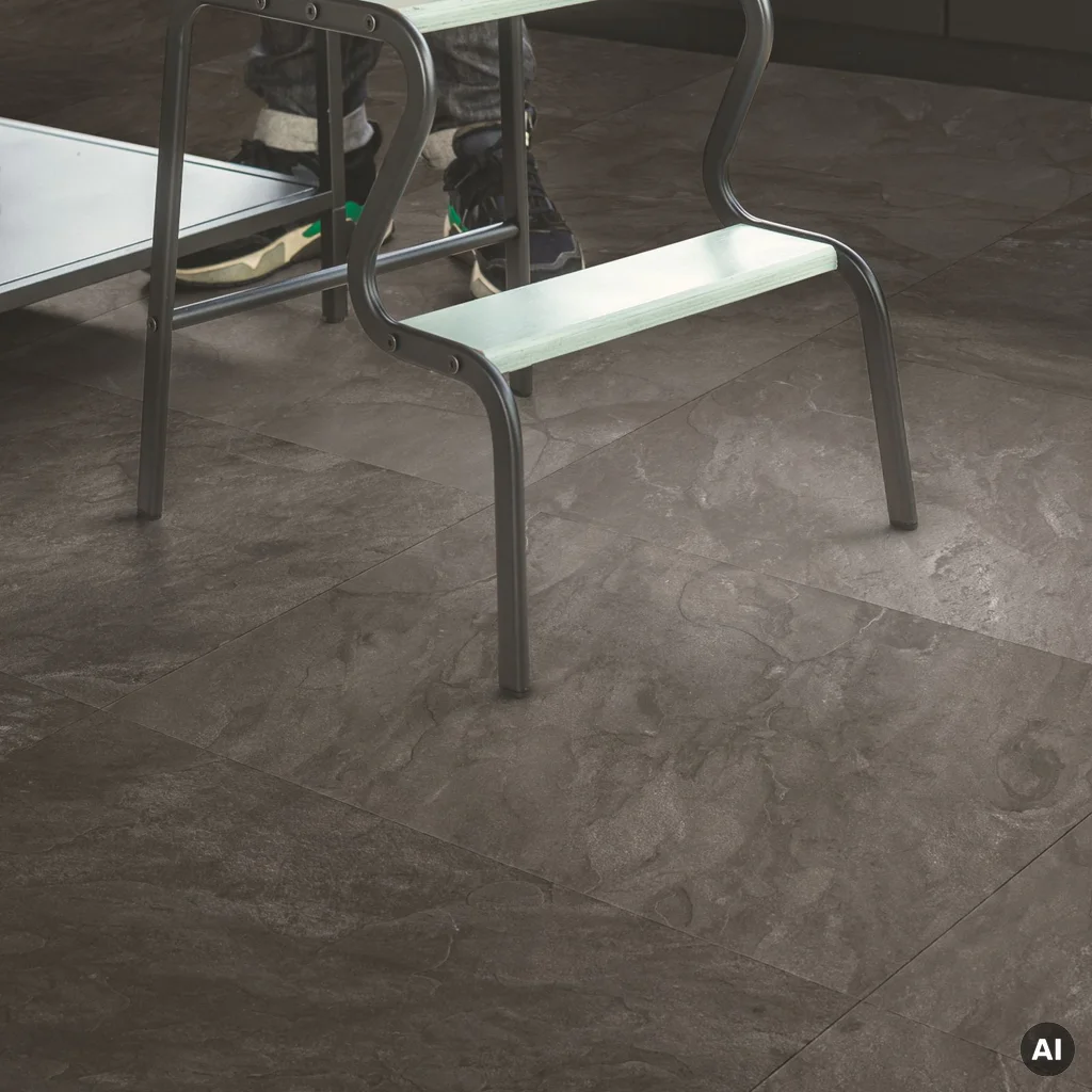 Panele podłogowe MUS5493 Łupek Szary AC4 8 mm, Panele podłogowe, Muse, Quick-Step