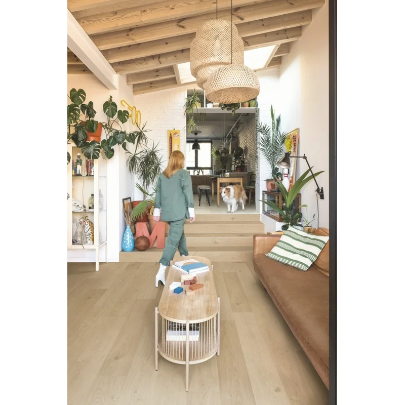 Panele winylowe SPC LVT Dąb Coast Beżowy AVSPU40321 Klasa
