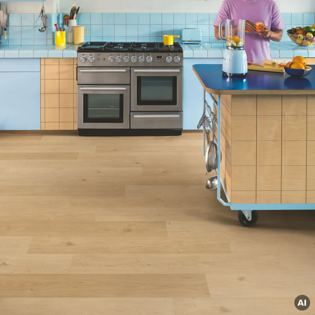 Panele winylowe SPC LVT Dąb Coast Beżowy AVSPU40321 Klasa 33 5 mm TAK, Panele winylowe, Blos, Quick-Step