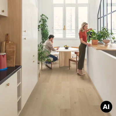 Panele winylowe SPC LVT Dąb Coast Piaskowy AVSPU40322 Klasa 33 5 mm TAK