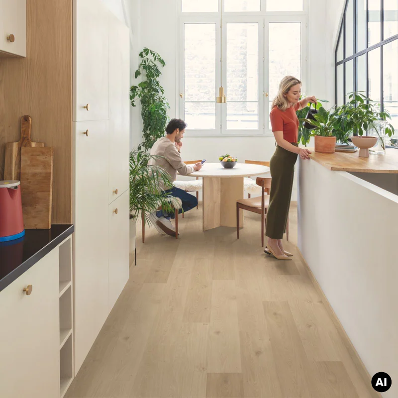 Panele winylowe SPC LVT Dąb Coast Piaskowy AVSPU40322 Klasa