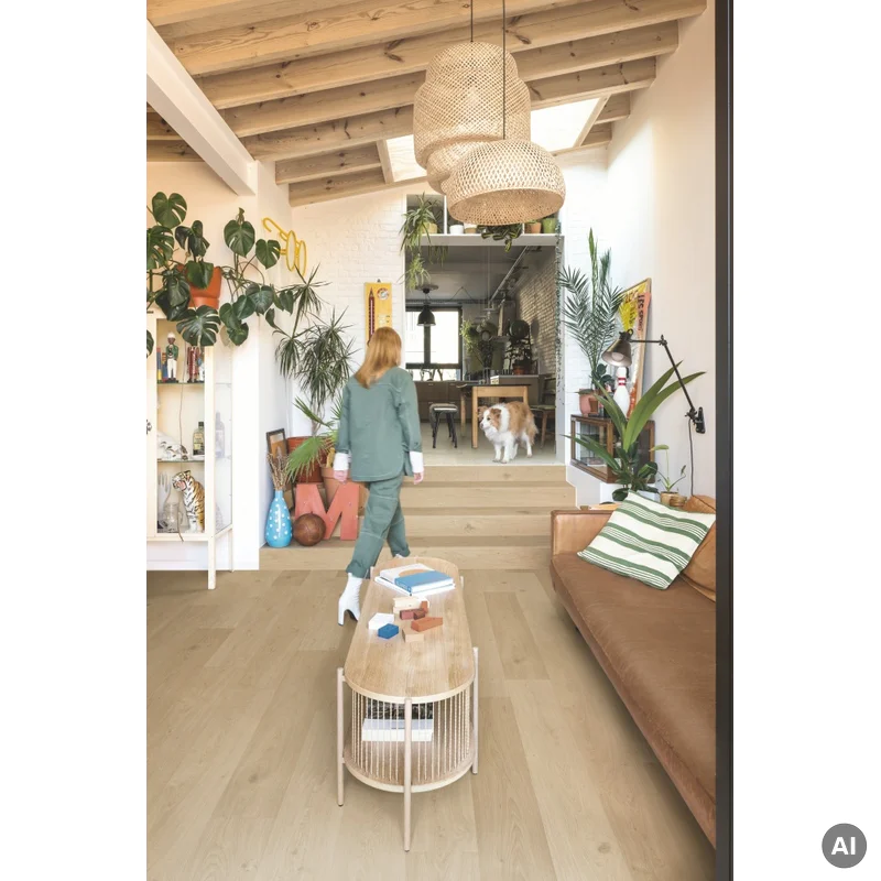 Panele winylowe SPC LVT Dąb Coast Beżowy AVSPT40321 Klasa