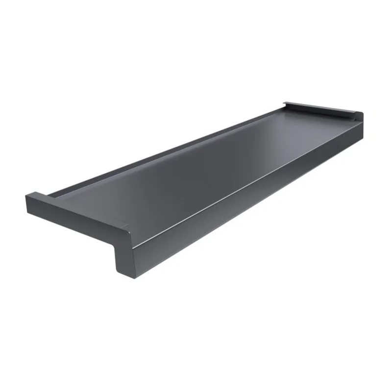 Parapet zewnętrzny stalowy Standard 100-400mm Antracyt RAL 