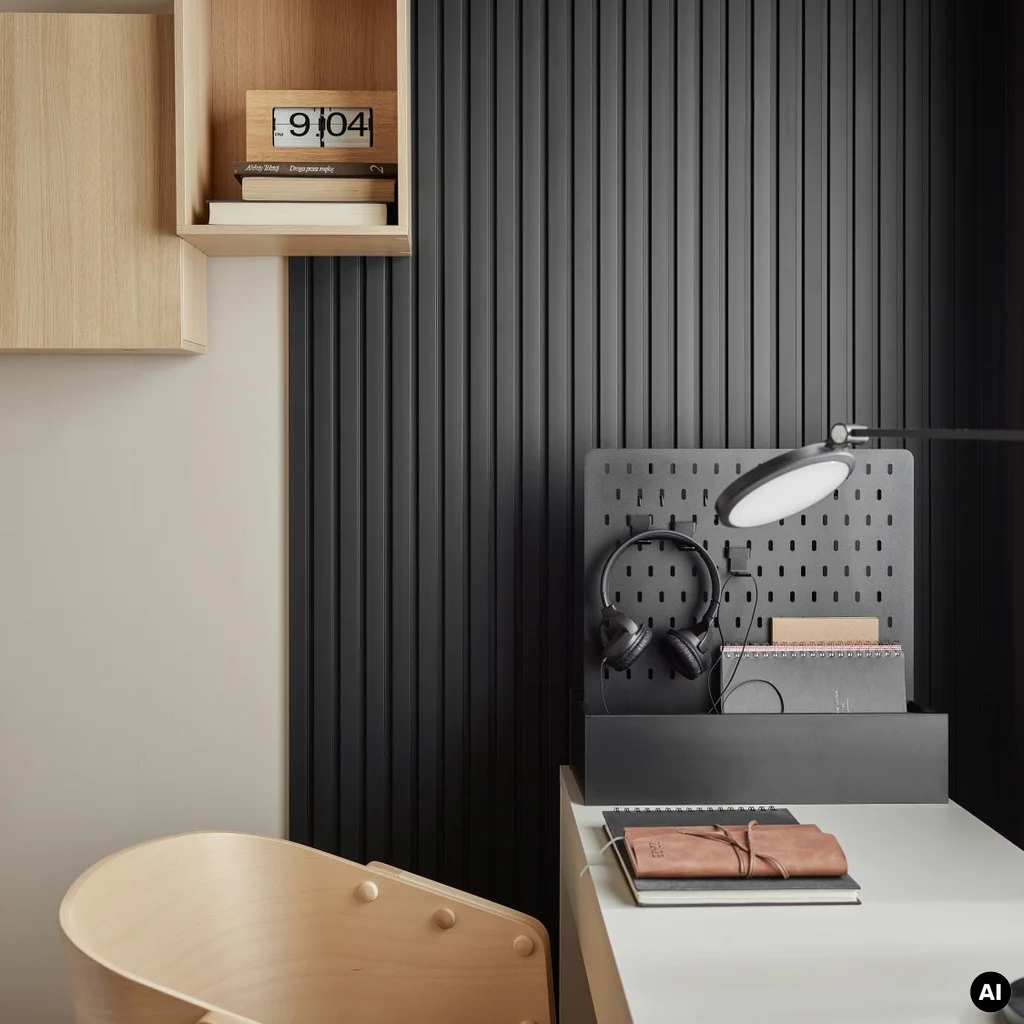 Lamele Panel Linerio M-Line Black 6061465, Lamele, Linerio M-Line, VOX