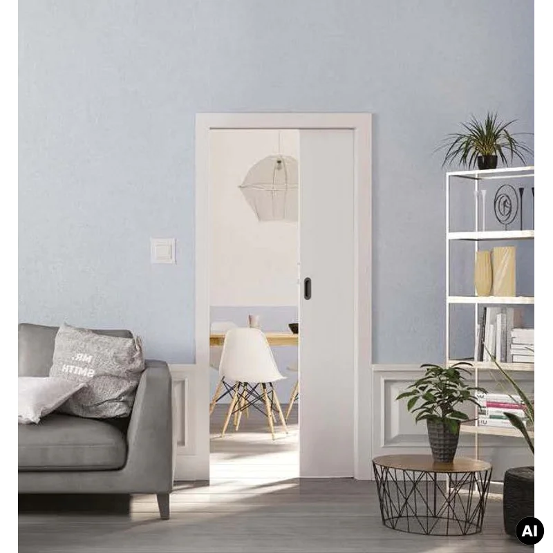 Drzwi przesuwne chowane w ścianę Norma Decor 1 70 cm Kompl