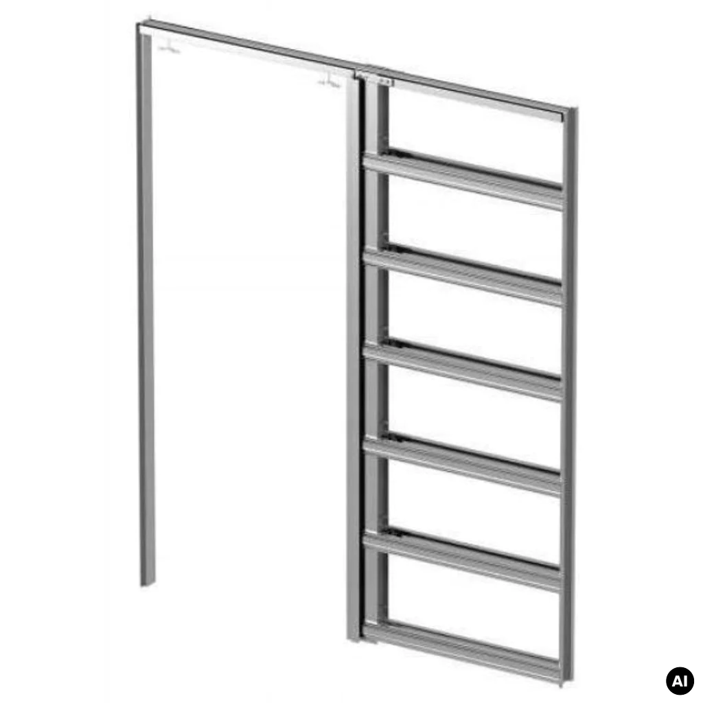 Drzwi przesuwne chowane w ścianę Norma Decor 1 70 cm Komplet: drzwi + kaseta + ościeżnica (obudowa), 100046170, Drzwi przesuwne chowane w ścianę, Przesuwne Norma Decor, Invado