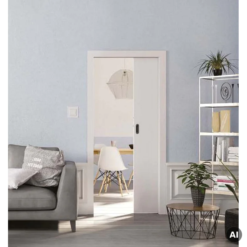 Drzwi przesuwne chowane w ścianę Norma Decor 1 80 cm Kompl