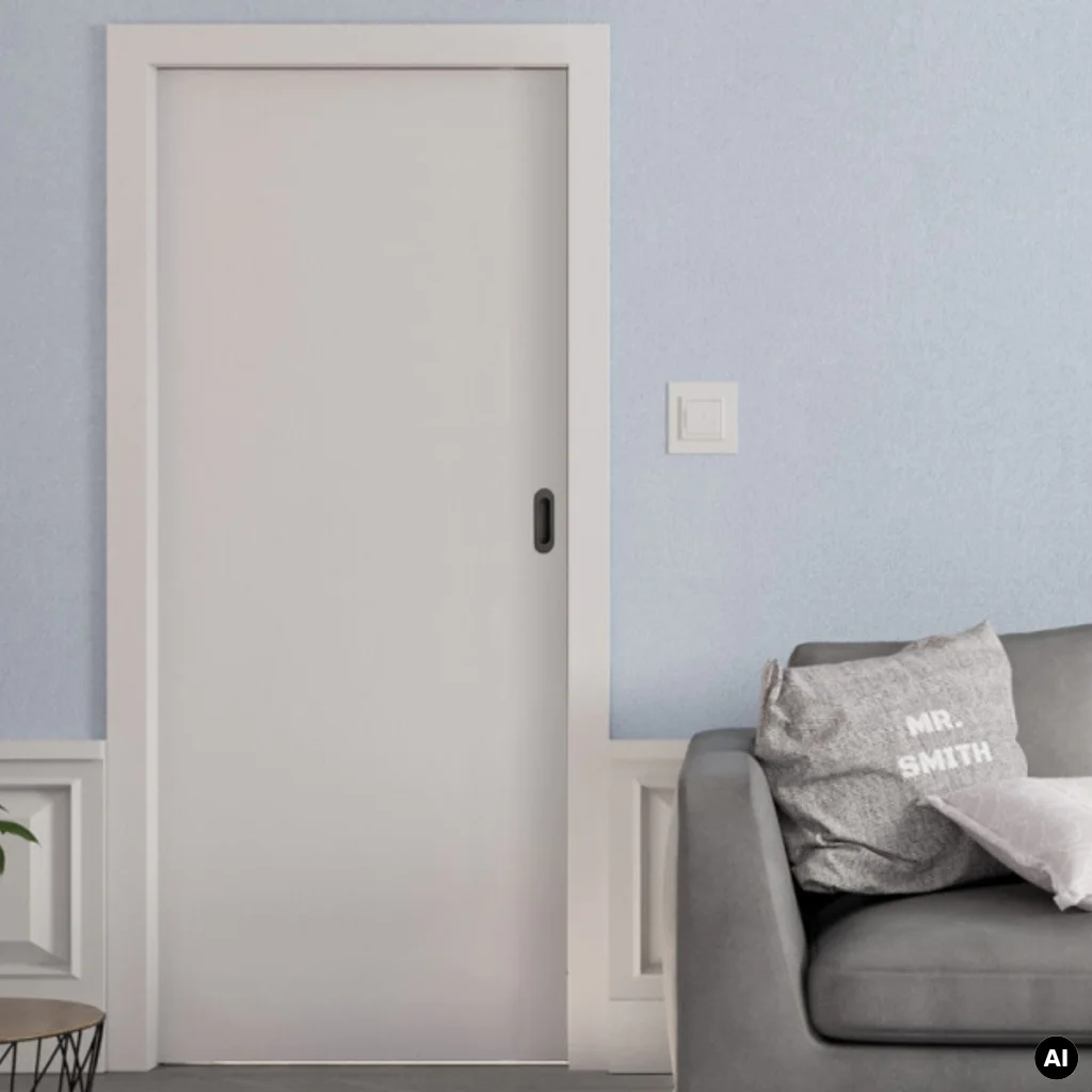 Drzwi przesuwne chowane w ścianę Norma Decor 1 90 cm Komplet: drzwi + kaseta + ościeżnica (obudowa), 100076870, Drzwi przesuwne chowane w ścianę, Przesuwne Norma Decor, Invado