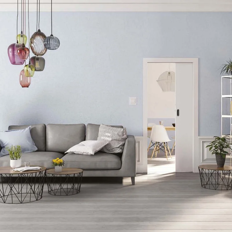 Drzwi przesuwne chowane w ścianę Norma Decor 1 70 cm WC Ko