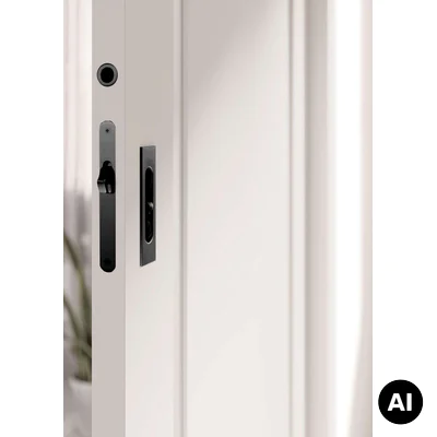 Drzwi przesuwne chowane w ścianę Norma Decor 1 80 cm WC Komplet: drzwi + kaseta + ościeżnica (obudowa), 100076873