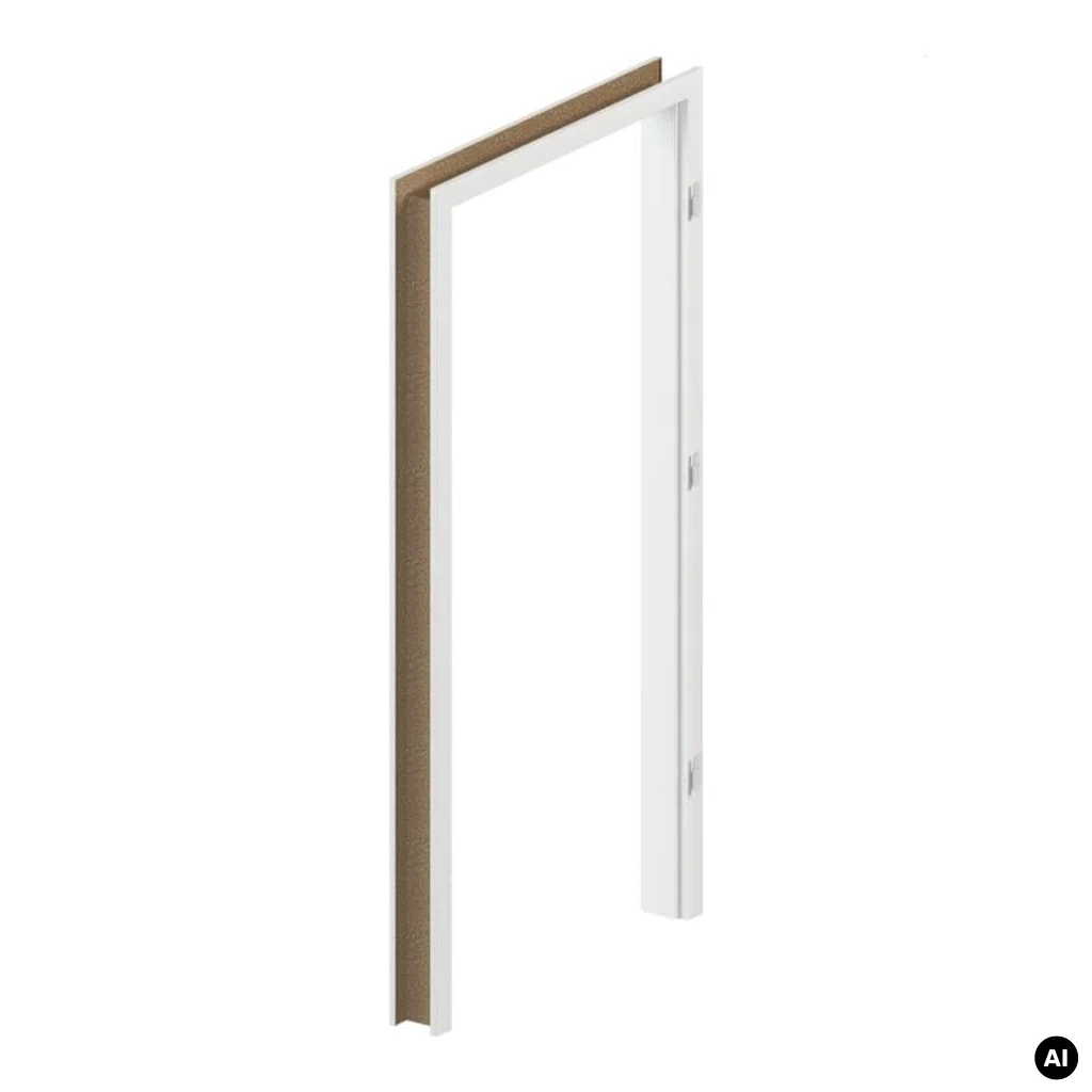 Ościeżnica regulowana PORTA SYSTEM B 75-95 prawa 70cm przylgowa, OPWP0A0P07DBI0SZ360000, PORTA