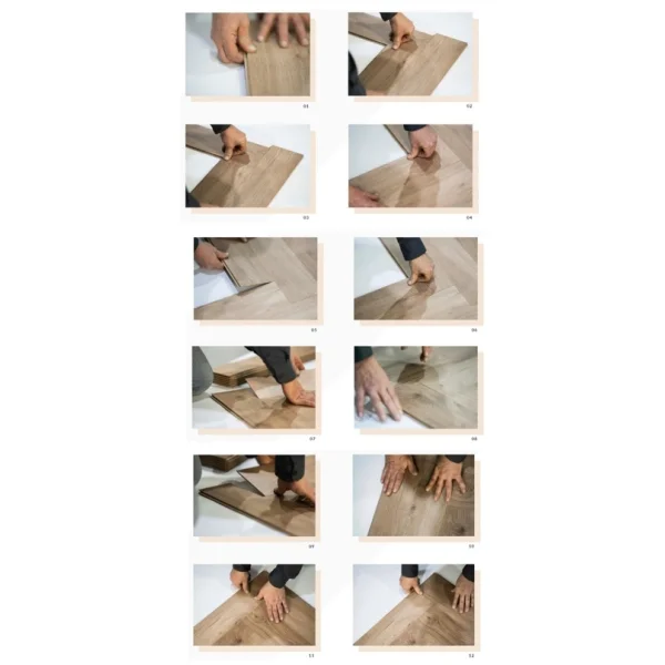 Panele podłogowe Rilly Jodełka 62706 AC5 8 mm - 5