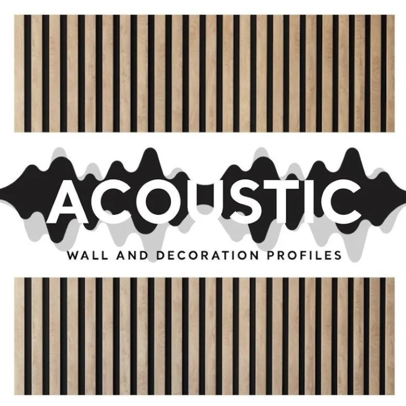 Lamele Akustyczne Listwa Dąb naturalny L 248B Teak Prawa , 