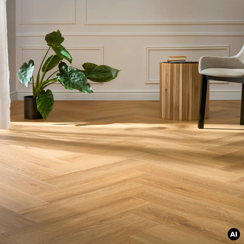 Panele winylowe SPC LVT Jodełka Dąb Menor CAS 223 5 mm TAK