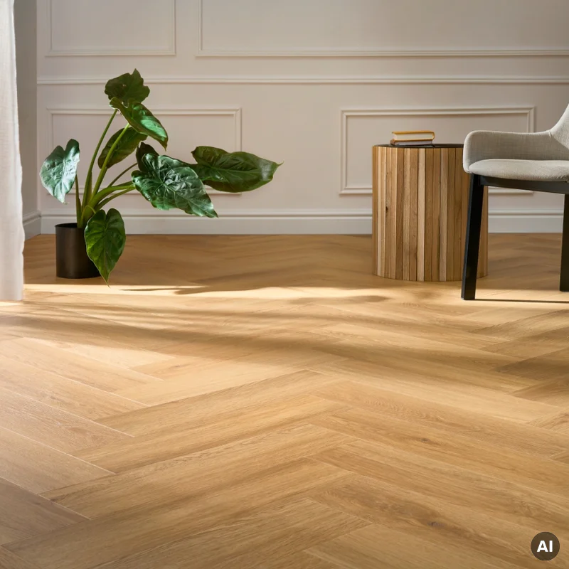 Panele winylowe SPC LVT Jodełka Dąb Menor CAS 223 5 mm TAK