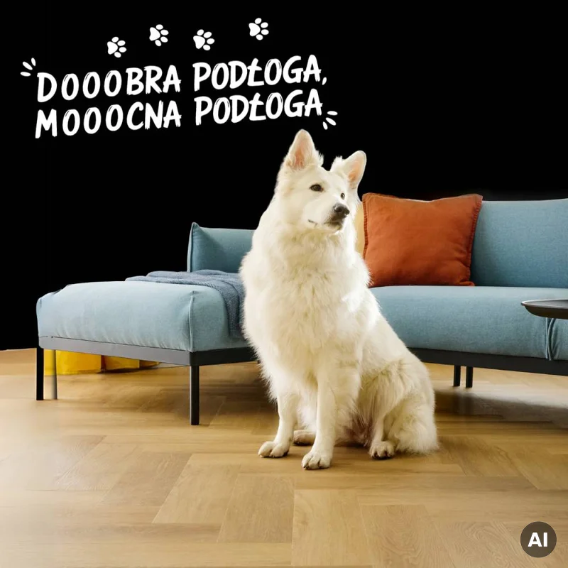 Panele winylowe SPC LVT Jodełka Dąb Menor CAS 223 5 mm TAK