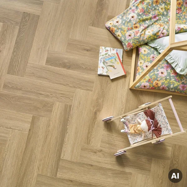 Panele winylowe SPC LVT Jodełka Dąb Burbon CAS 208 5 mm TA