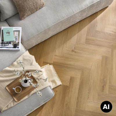 Panele winylowe SPC LVT Jodełka Dąb Burbon CAS 208 5 mm TAK, 5905167857113