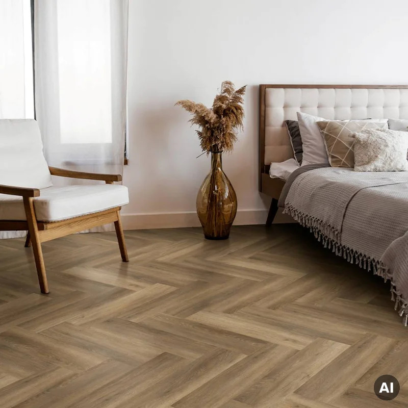 Panele winylowe SPC Jodełka Eclat YH3V05 Klasa 34 5 mm - 2