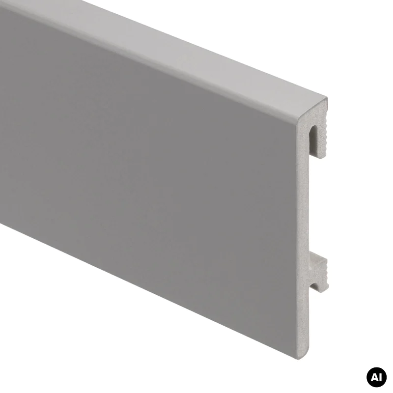 Listwa przypodłogowa PS Bravo 80 mm Szara 203, BR81U2