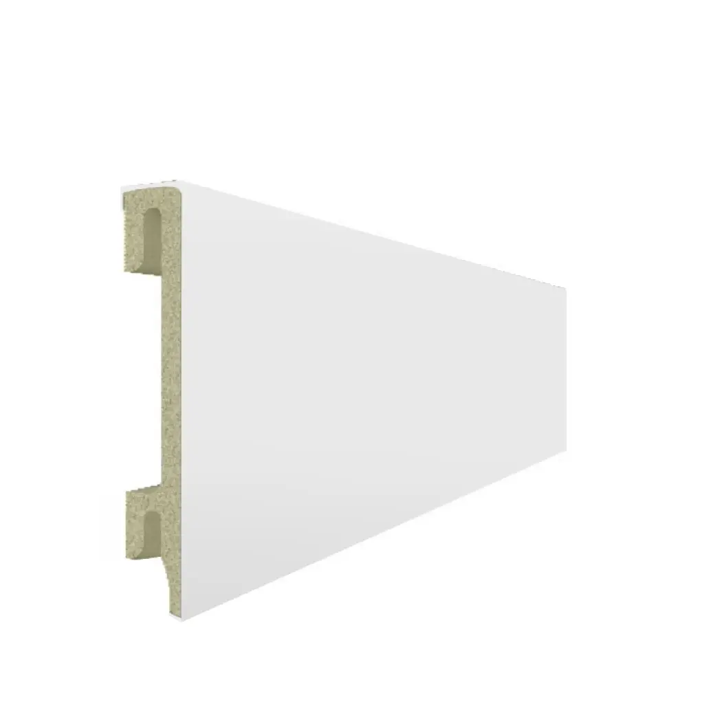 Listwa przypodłogowa PS Bravo 80 mm 1,2 m Biała 301, BR82U1, Listwy przypodłogowe, Bravo, Salag