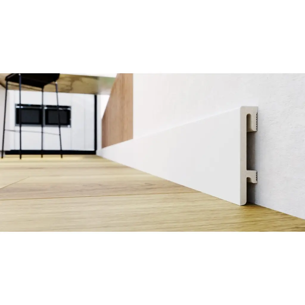 Listwa przypodłogowa PS Bravo 80 mm 1,2 m Biała 301, BR82U1, Listwy przypodłogowe, Bravo, Salag