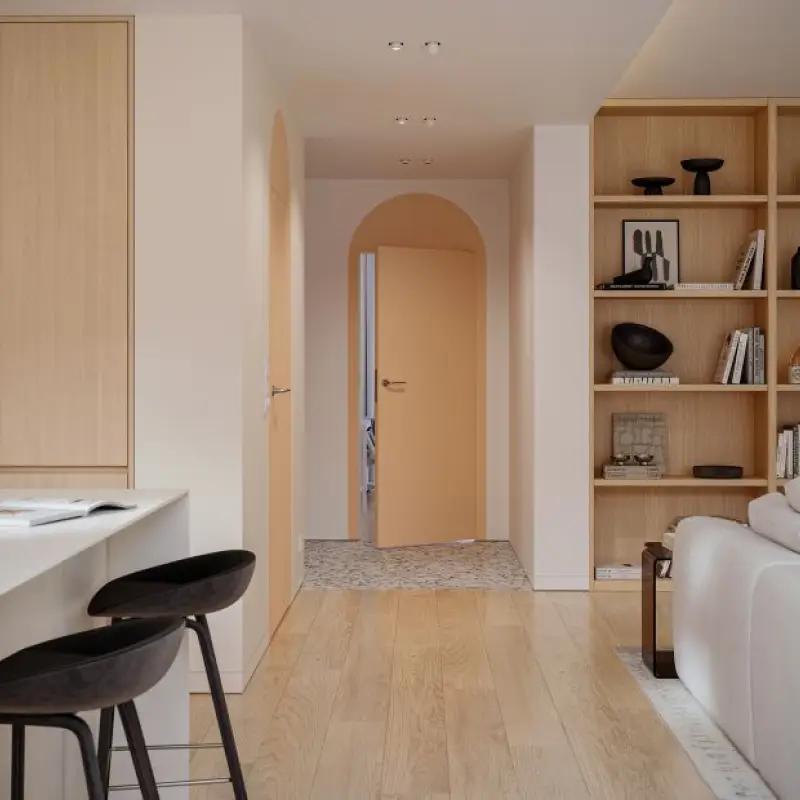 Ościeżnica do drzwi ukryte Porta Hide Bezprzylgowa (otwier