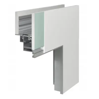 Ościeżnica do drzwi ukryte Porta Hide Bezprzylgowa (otwierane na zewnątrz) Prawa 70cm, OPA100LP070000AN300000