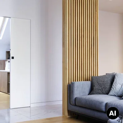 System Przesuwny Kaseta bezościeznicowa Porta 80cm zaczep zamka WC, MM0KASREGB01PN80ZAC125