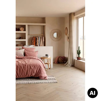 Podłoga drewniana Chalet Invisible Herringbone 14 mm, CHAL HB CL-1817