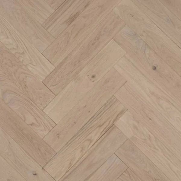 Podłoga drewniana Chalet Invisible Herringbone Naturalny 14