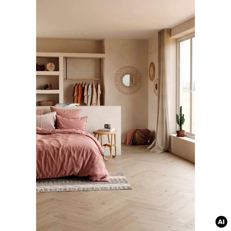Podłoga drewniana Cottage Invisible Herringbone 14 mm, COT 